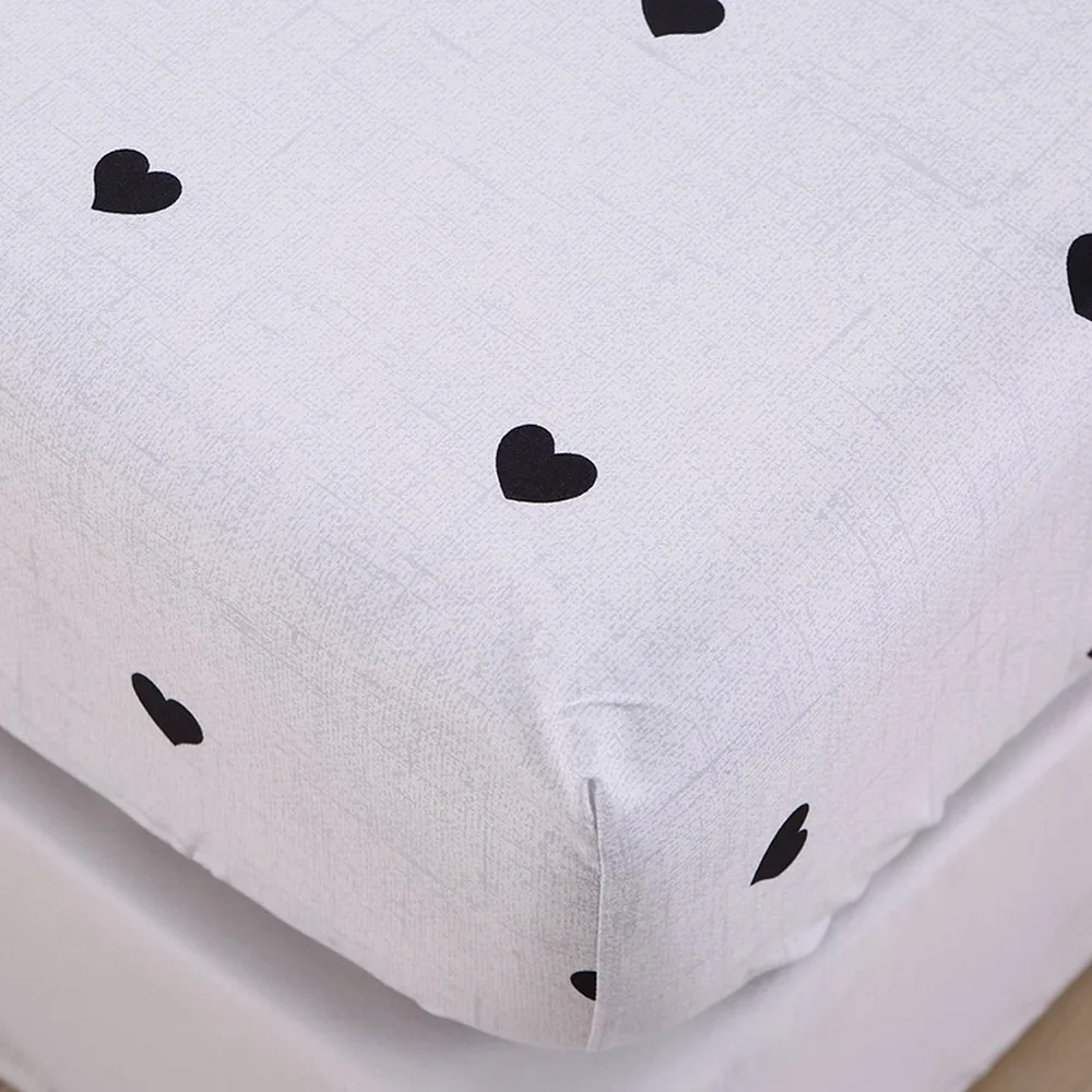 Fashion-Gray-heart-white-Bed-Fitted-Sheets-Sabanas-Mattress-Cover-with-Elastic-Microfiber-120-200-30-2.webp