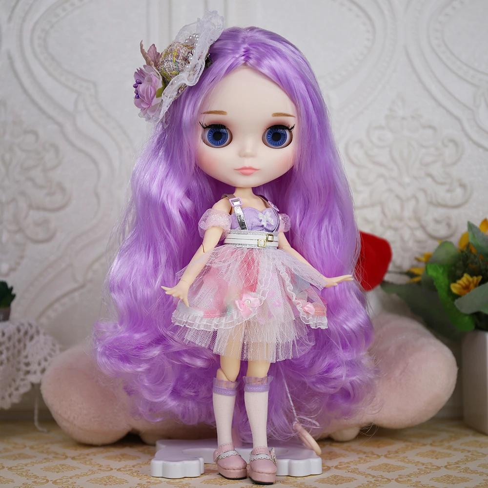 ICY-DBS-blyth-doll-1-6-bjd-toy-joint-body-white-skin-shiny-matte-face-30cm-2.webp